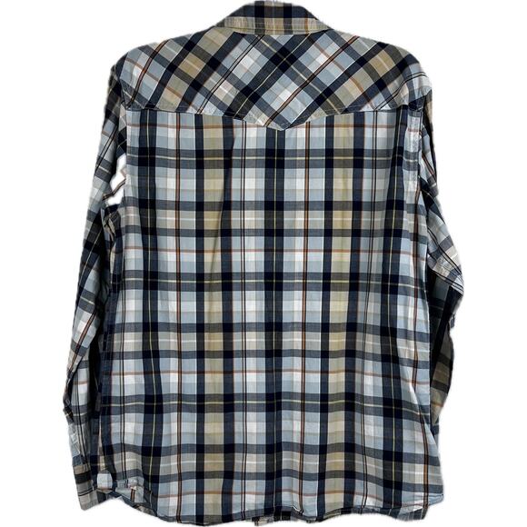 Fossil shirt women’s pearl snap, size medium, long sleeve. Vintage fit. - Picture 2 of 7